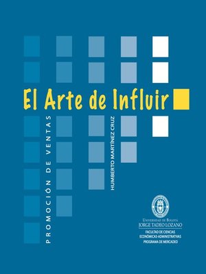 cover image of El arte de influir.